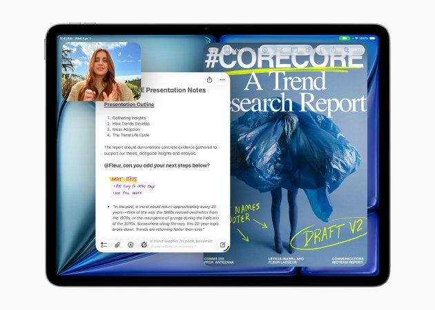 苹果发布新一代iPad Air：使用M4芯片 搭载自研无线芯片 新闻