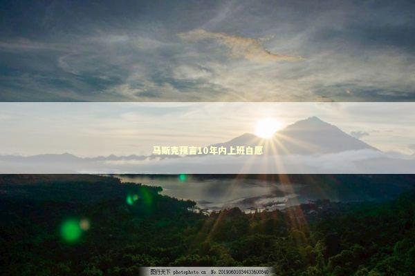 马斯克预言10年内上班自愿 新闻