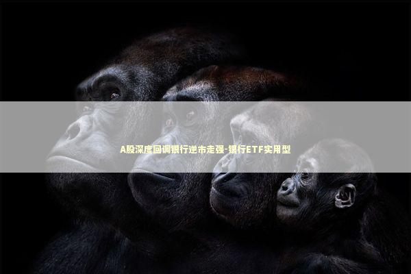 A股深度回调银行逆市走强-银行ETF实用型 新闻
