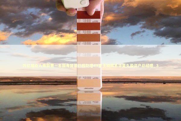 万亿瑞众人寿新晋一名国寿背景总裁助理48岁王晓辉系华夏久盈资产总经理_3 新闻