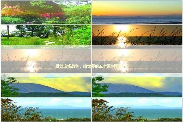 原创这场战争，给世界的五个深刻教训_1 新闻