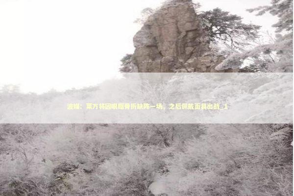 波媒：莱万将因眼眶骨折缺阵一场，之后佩戴面具出战_1 新闻