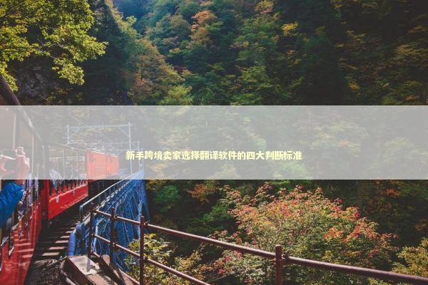 新手跨境卖家选择翻译软件的四大判断标准 企业服务